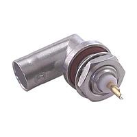 HUBER+SUHNER 27_BNC-50-0-1/133_NE Connectors BNC right angle bulkhead receptacle jack(f)