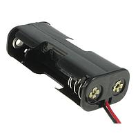 Eagle Plastic Devices 12BH222-GR Battery Clip 2 AA CELLS W/6" LDS