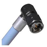 Johnson / Cinch Connectivity Solutions 142-5404-106 Connectors SMA Plg Asmbly RA Cbl LH Thread RG316