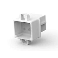 AMP Connectors - TE Connectivity 1-480276-0 Receptacle Housings PIN PANEL 6 CIRCUITS