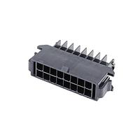 Molex 172767-0116 Headers & Wire Housings MINIFIT TPA2 16CKT DR PLG HSG PNL MNT 94V-2 GW