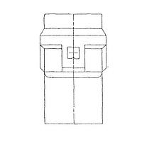 Yazaki 71296030 Wire Housing CONN 3P TLC NAT