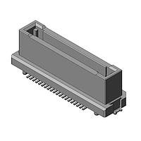 JAE Electronics MA01R040VABBR600 Connectors 40 Position, Floating Board-to-Board Connector, 0.635mm Pitch wBoss