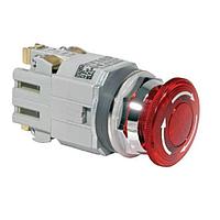 IDEC AYLD3QH211DNUR Emergency Stop Switches 30mm Estp Pull 120V 1NO1NC Red