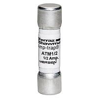 Mersen ATM1/2 Cartridge Fuse Fuse,Midget,Fast Acting,PC Mount,100kA,600VAC/DC,1/2A