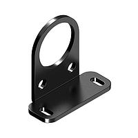 Banner Engineering SMB30R Right Angle Mount Bracket Bracket: Right-Angle Mounting; 11-gage SS black zinc plated chromate dip finish; Curved mounting slot for versatility/orientation; Screws M5 x 0.8 x 18 mm SHC x 2