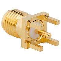 Amphenol RF 132134RP PCB Connectors SMA STRAIGHT JACK PCB REV POL