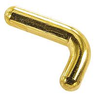 Mill-Max 3780-0-14-15-00-00-03-0 Terminal Pin, Right Angle .080"Dia Rt Ang Pins