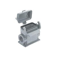 HARTING 09300102297 Housings SURFACE MOUNTING HSG HAN 10B 2 SIDE ENTRY