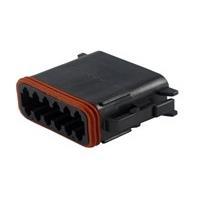 DEUTSCH - TE Connectivity DT06-12SB-C015 12-Way 12P DT PLG ASM KEY B E SEAL