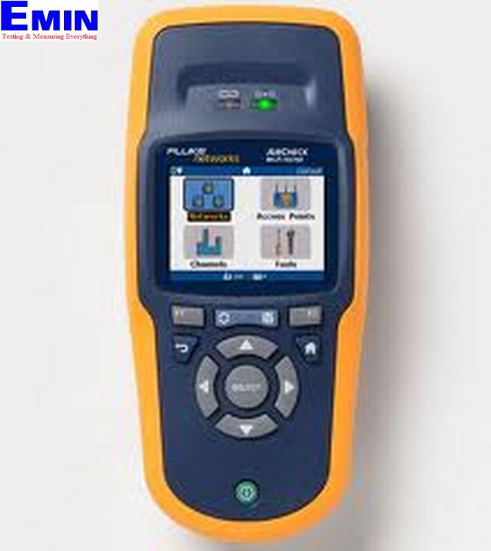 Handheld wireless test equipment used for Wi-Fi and Bluetooth analysis