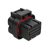 Amphenol SINE Systems ATS06-26SB Receptacles 26 POS PLUG SOCKET BLACK