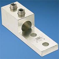 Panduit LAMLB800-12-3Y Mechanical Aluminum Mechanical Lug, 2 Hole, 1 Barre