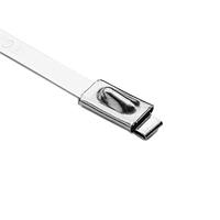 HellermannTyton MBT20S Cable Ties 20.4 STAINLESS STEEL TIE,