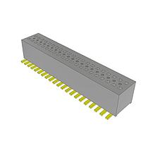 Samtec CLE-121-01-G-DV-A Socket 0.80 mm Tiger Beam(TM) Cost-effective Single Beam Socket Strip