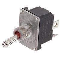 E-Switch ST4DP1AT1S2 Toggle Switches TOGGLE, DPST, Off-(On), Panel Mount, IP68