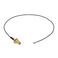 Molex 73230-6240 RF Cable Assemblies SMA Bulkhead IP68 Jack-to-I-PEX MHF I LK Plug, 1.13mm Cable Diameter, 305.00mm Cable Length, 50 Ohms