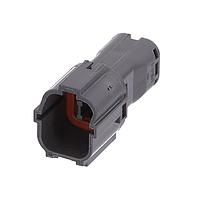 Yazaki 7222744440 Connectors CONN 4P SWP LT GRY
