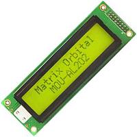 Matrix Orbital MOU-AL202C-BW3SE LCD Character Display Modules Blue Background White Text