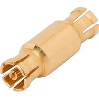 Amphenol SV Microwave 3290-4003 RF Adapters - In Series SMPM F to F Bullet Bullet Adapter