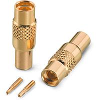 Wurth Elektronik 66029021110820 Cable Connectors WR-MMCX RG405 .085 ST JACK HND-FMBL CBL