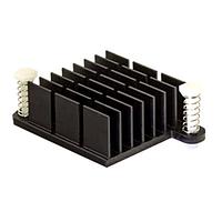 Same Sky (formerly CUI Devices) HSB41-303014P BGA Heat Sink heat sink, BGA, 30 x 30 x 10 mm, 2 push pins w/ flange