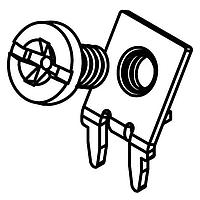 Keystone Electronics 8184-7 Screw Terminals SCREW TERMINAL W/ YELLOW SCREW HEAD