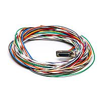 Glenair MWDM2L-21P-4K5-36B Micro-D D-Sub Connectors MICRO D PREWIRED CON 21CNT PIN #24AWG
