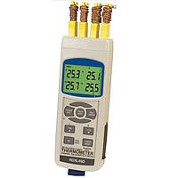 OMEGA RDXL4SD 4-channel digital thermometer (-50.1~1300ºC, SD 2GB, 2CH)