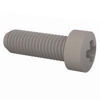 Essentra Components 012528WF075 Phillips Fillister Phillips Screw, 1/4-28 Thread, 3/4 Lg