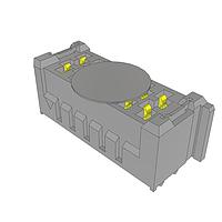 Samtec UMPS-06-05.5-G-V-S-W-TR Power to the Board 2.00 mm mPOWER(R) Ultra Micro Power Socket
