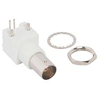 Amphenol RF 112413 PCB Connectors BNC RA PCB JACK 75 OHM-HI/WH