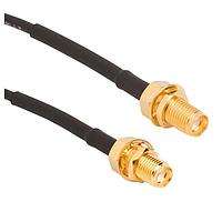 Amphenol RF 135113-02-12.00 RF Cable Assemblies SMA St BH JK to St BH JK RG-174/U 12in