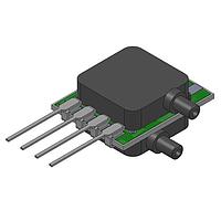 Amphenol All Sensors ELVR-L05D-F1RT-I-NA5F Board Mount Pressure Sensors Analog Low Pressure Sensor, 5 inH2O, Dual Port Same Side, Long Non-Barbed, SIL, Industrial, No Coating, Analog Only, 5.0 V, Fast Mode