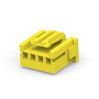 AMP Connectors - TE Connectivity 917688-4 Automotive Connectors 2.5 S.D.L PLUG HSG 4P YELLOW