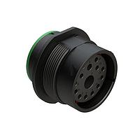 Amphenol SINE Systems AHDP04-24-14SN-SRA Connectors 14 POSITION RECEPT GREEN