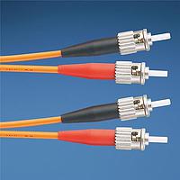 Panduit NKFPX23L22SM002 Fiber Optic Cable Assemblies NK 2-fiber OM3 3.0mm LSZH Jacket Patch Cord ST to ST - 2m