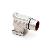 Amphenol SINE Systems MB7RJN0902 Circular Metric Connectors 9POS RCPTCL 90 ROT LG FLANGE 28.0X28.0