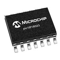 Microchip Technology PIC16F18023-E/SL Microcontrollers 3.5KB Flash, 128EE, 256B RAM, 10b ADC, PWM, CCP, HLT, WDT, PPS, EUSART, SPI/I2C