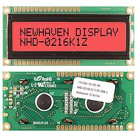 Newhaven Display NHD-0216K1Z-FSR-GBW-L LCD Character Display Modules STN- GRAY Transfl 80.0 x 36.0