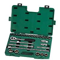SATA 09135 27PC 1/2" DR 6PT METRIC SOCKET SET 
