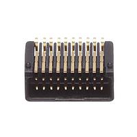 JAE Electronics IL-WX-20PB-HF-A1-B-E1000 Connectors 20 POS. Pin Header 0.8mm Pitch 2-Rows