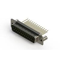 EDAC 627-M25-623-GN3 D-Sub Connectors - Standard Density Vertical Machined D-Sub Connectors
