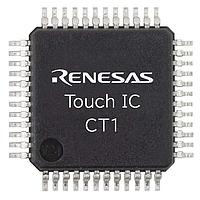Renesas Electronics R7F100TGE3G00CFB#AA0 Touch Sensors RL78 TOUCH IC CT1 21CH 48LFQFP -40/+105C