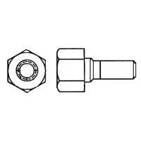 AMP Connectors - TE Connectivity 554043-2 D-Sub Tools & Hardware PAN HEAD SCREWS vertical mount