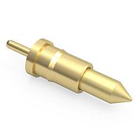 Mill-Max 2006-2-15-20-75-14-11-0 Spring Loaded Through-Hole Spring-Loaded Pin with Pointed Tip Plunger .197 length