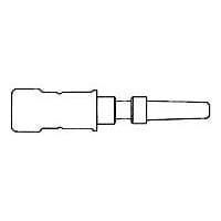 AMP Connectors - TE Connectivity 42637-3 Pin PIDG TAPER PIN