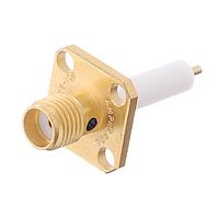 Amphenol RF 901-9204-CC Connectors STRAIGHT JACK 4 HOLE FLANGE