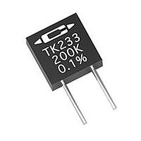 Caddock TK233-200K-0.1%-10ppm Precision Radial-Lead Film Resistor 200K ohm ,0.1% 10ppm