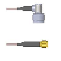 Amphenol Custom Cable Q-2C0680005084i RF Cable Assemblies N-RP/SMA-SP G316 84I
